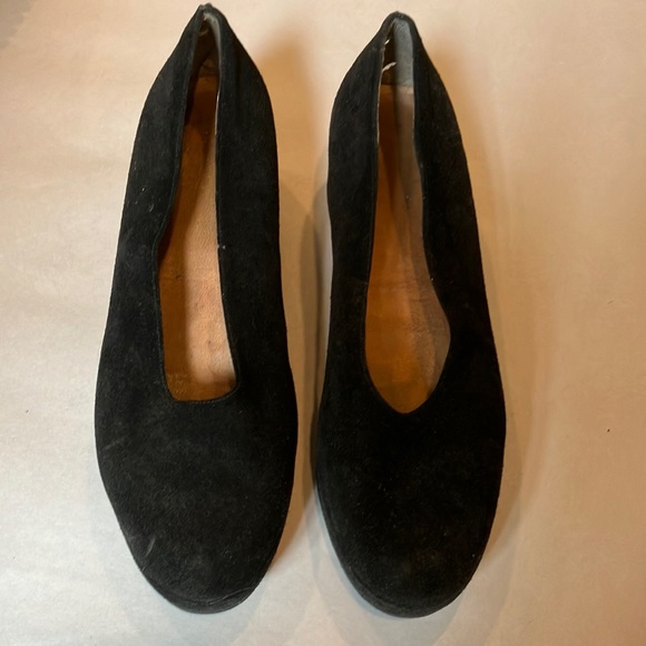 Vintage Robert clegerie espace suede wedge platforms 8 - Picture 1 of 9